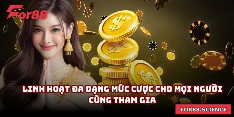 FOR88 - Nhà Cái Uy Tín FOR88.COM | Link Vào Mobile & PC Linh hoạt đa dạng mức cược cho mọi người cùng tham gia